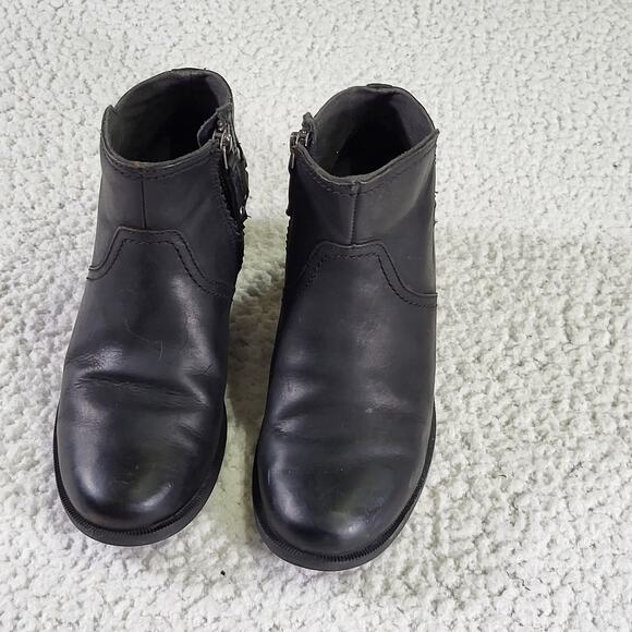 Teva Women's Cowboy Booties Foxy Harness Ankle Bootie Black size 5.5 - Picture 3 of 5